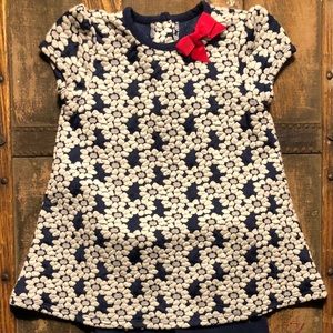 Little Me Floral Dress & Leggings Outfit